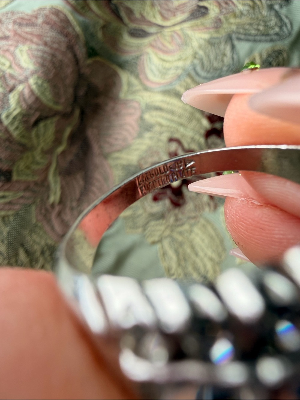 Vintage 14K Gold Ring 💎 Size 10 - Picture 3 of 5